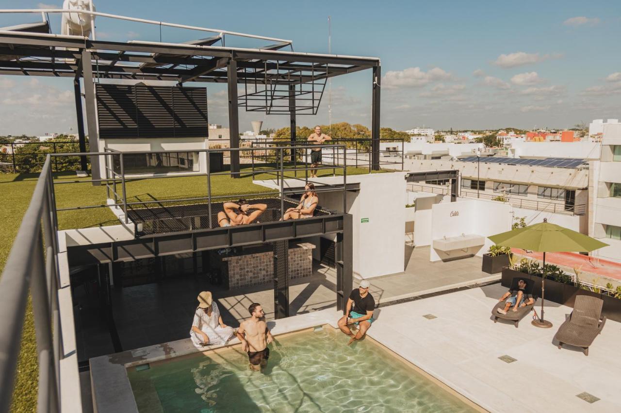Caleta Hostel Rooftop & Pool Cancun Exterior photo