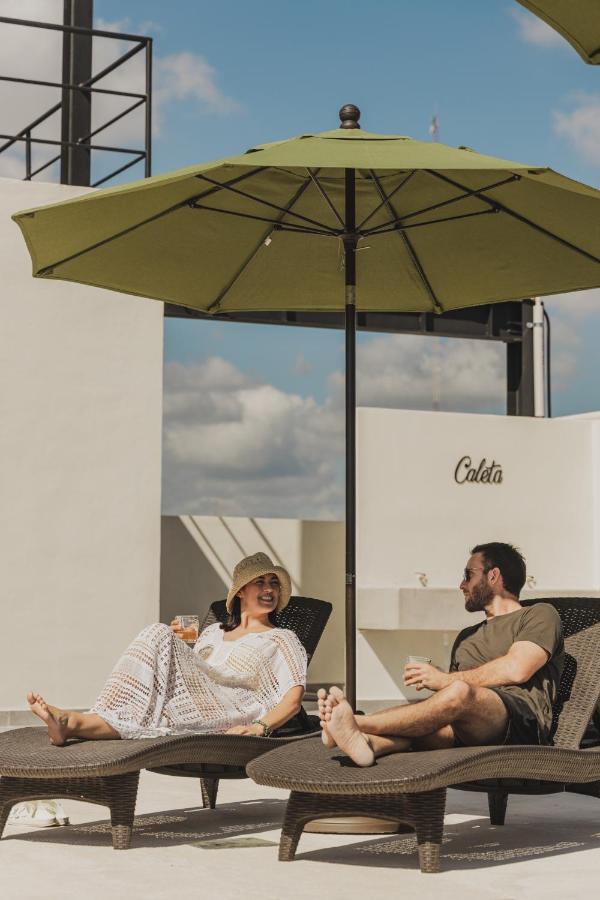Caleta Hostel Rooftop & Pool Cancun Exterior photo